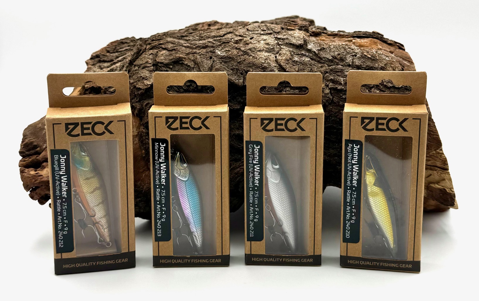 Zeck Jonny Walker Stickbait 7,5cm 9,0g 4 Farben Topwater