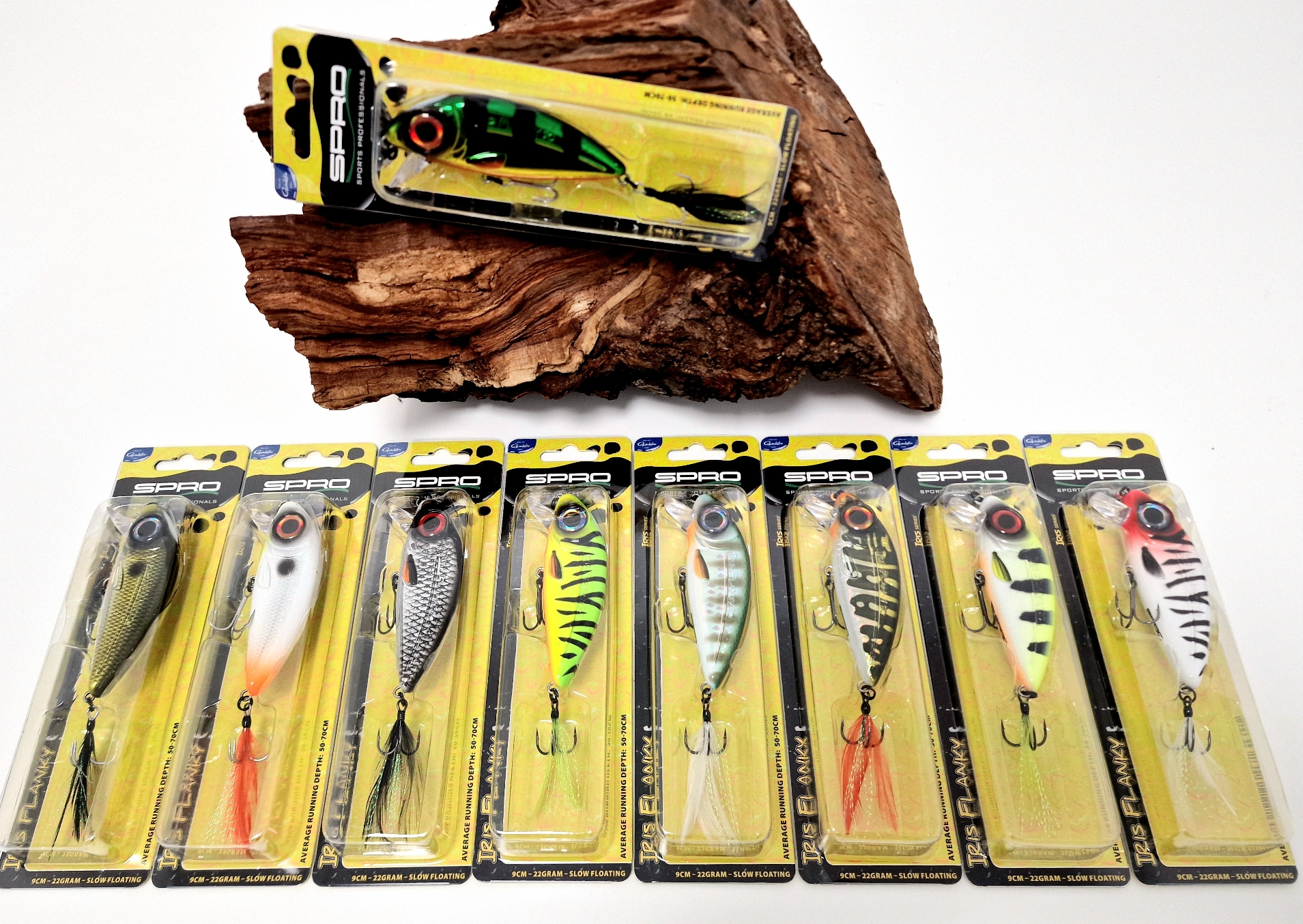 Spro Iris Flanky 90 22g 9cm 0,7m Tauchtiefe 9 Farben