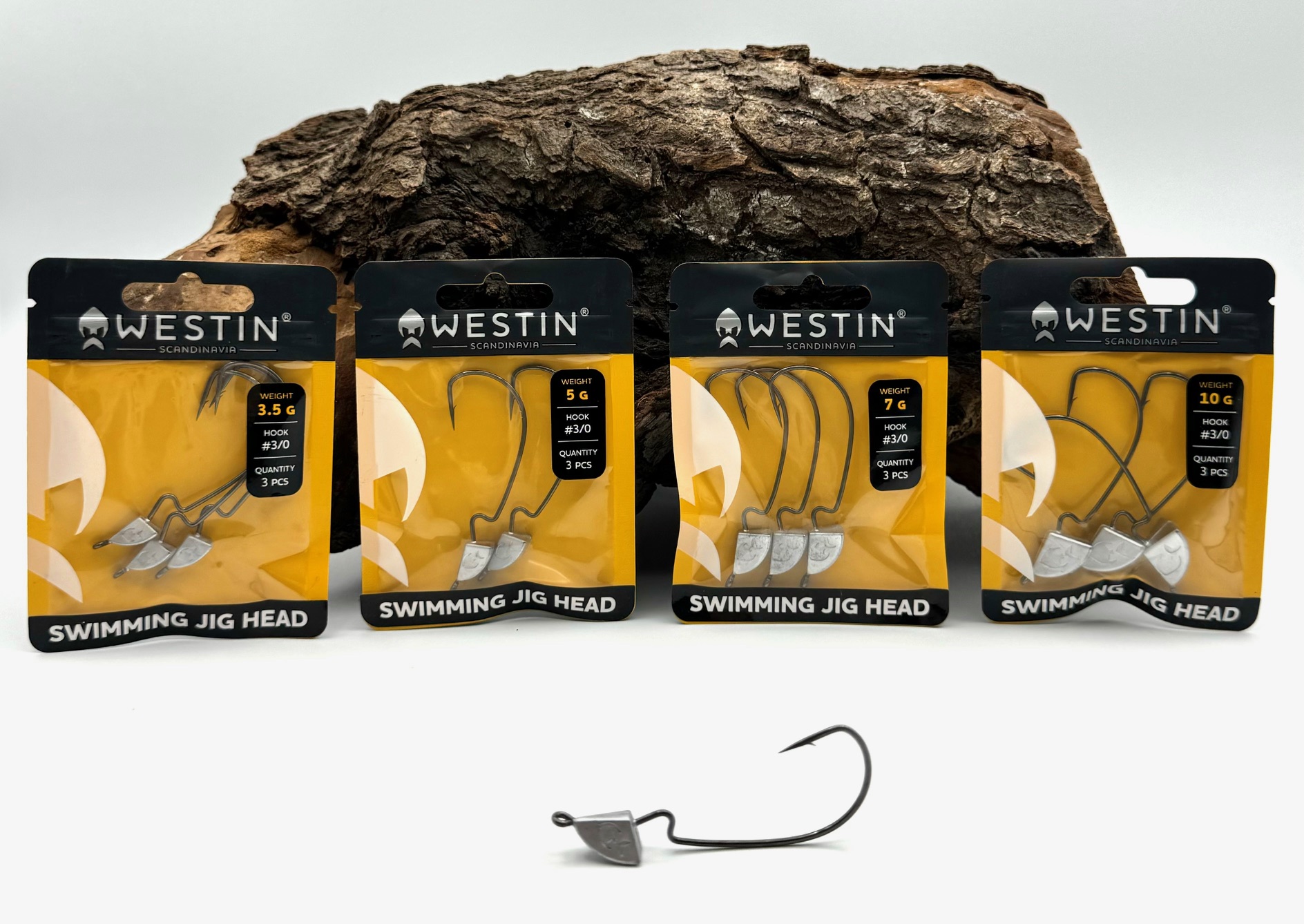 Westin Swimming Jig Head Lead Jigköpfe #3/0 3,5g 5g 7g 10g Wide Gape