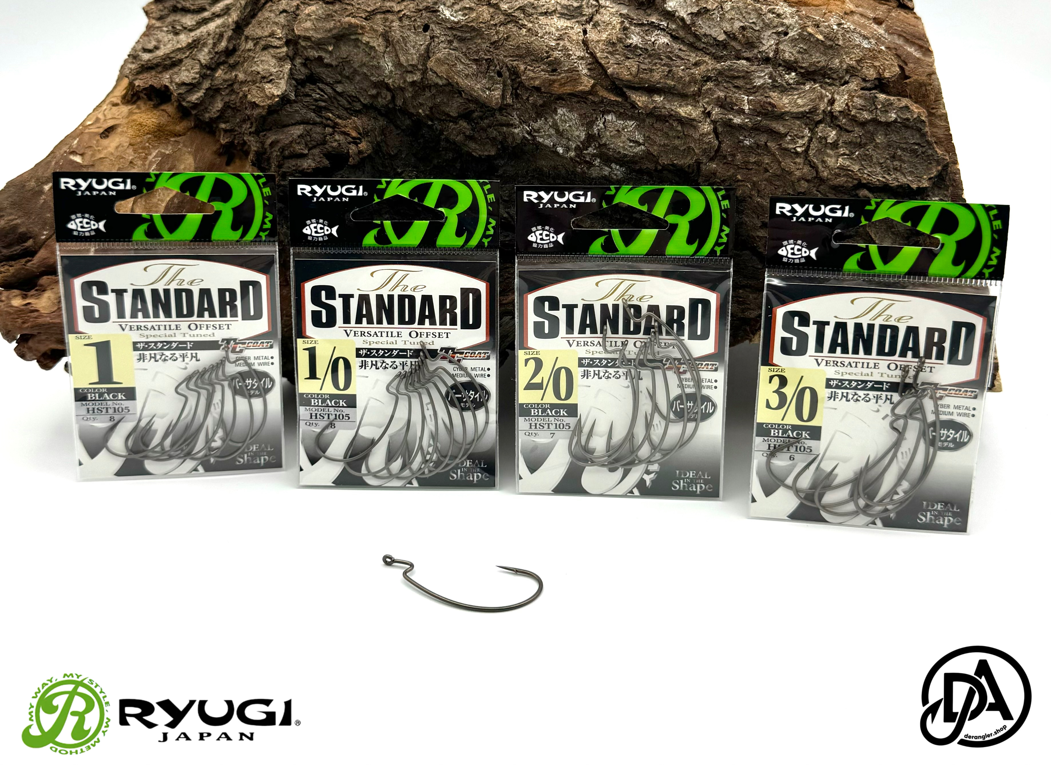 Ryugi The Standard Hook Offsethaken Gr. 1 1/0 2/0 3/0