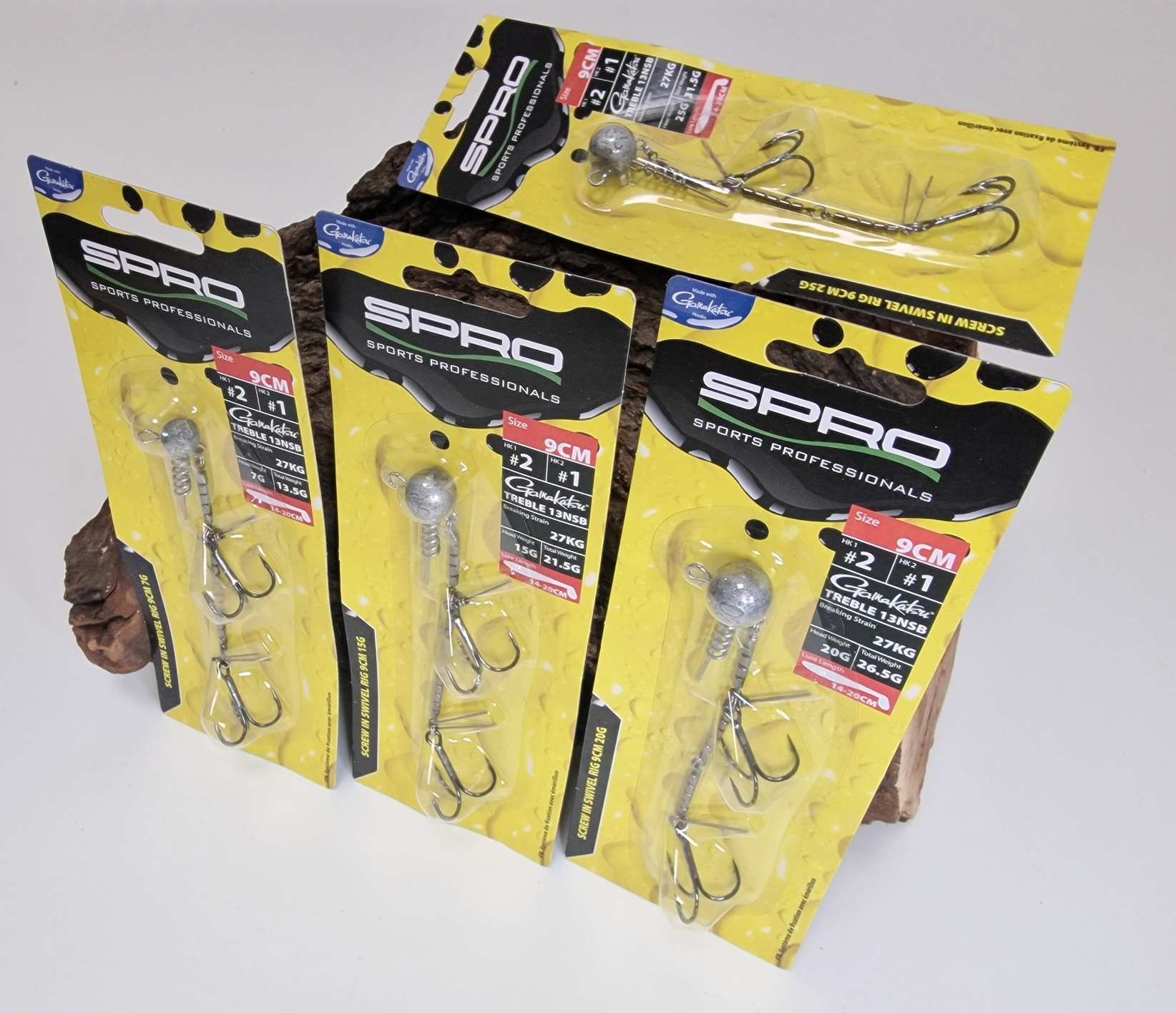 Spro Screw In 360° Rig 9cm 7g 10g 15g 20g 25g 27kg Tragkraft