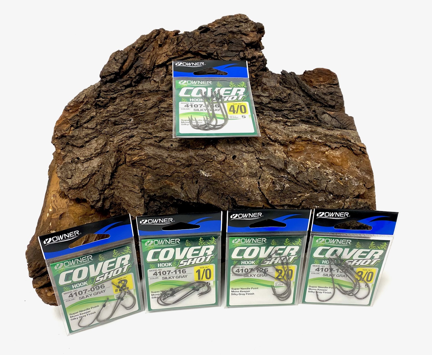 Balzer Owner Cover Shot Silky Gray Gr. 1 2 1/0 2/0 3/0 4/0