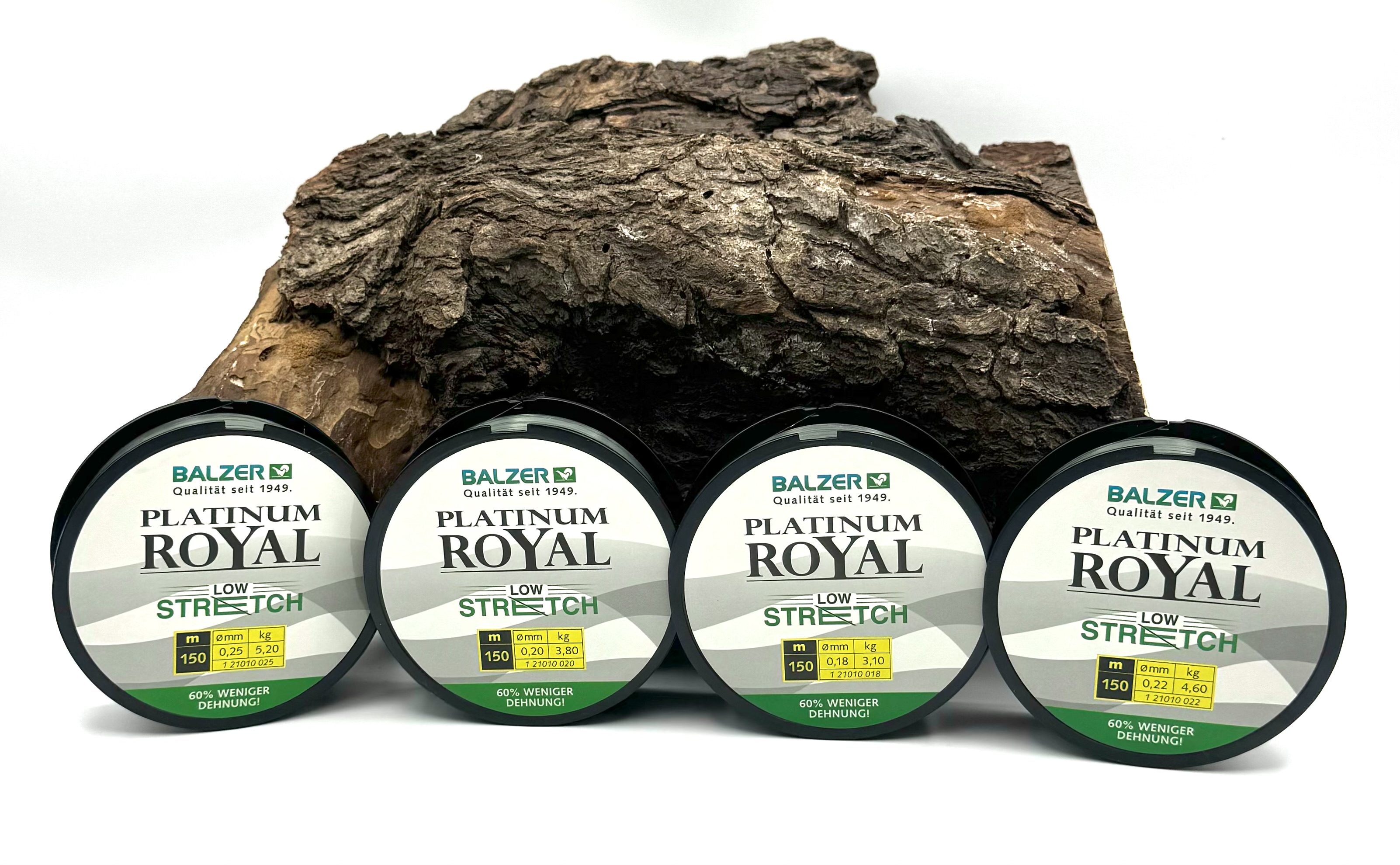 Balzer Platinum Royal Low Stretch monofile Schnur 150m 0,18mm 0,20mm 0,22mm 0,25mm