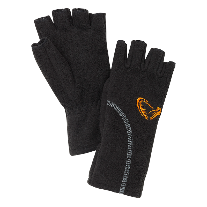 Savage Gear Wind Pro Half Finger Black Größe M L XL
