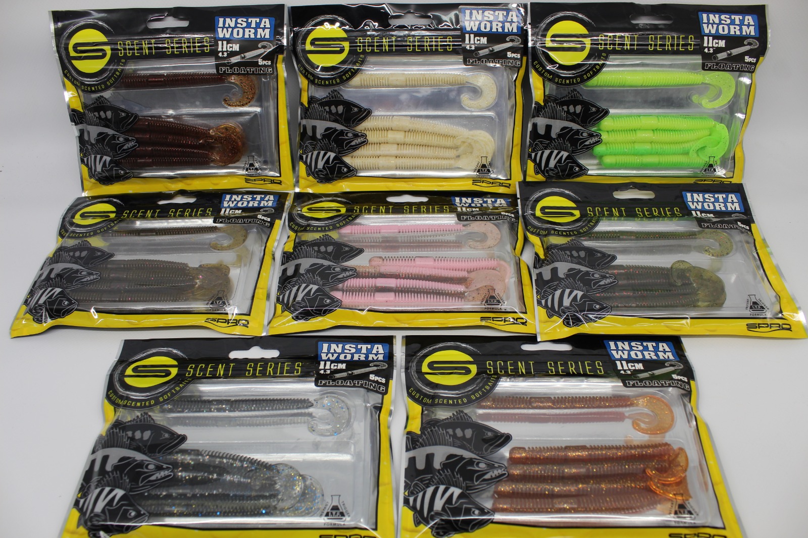 Spro Scent Series Insta Worm110 11cm 5g 12 Farben SALE