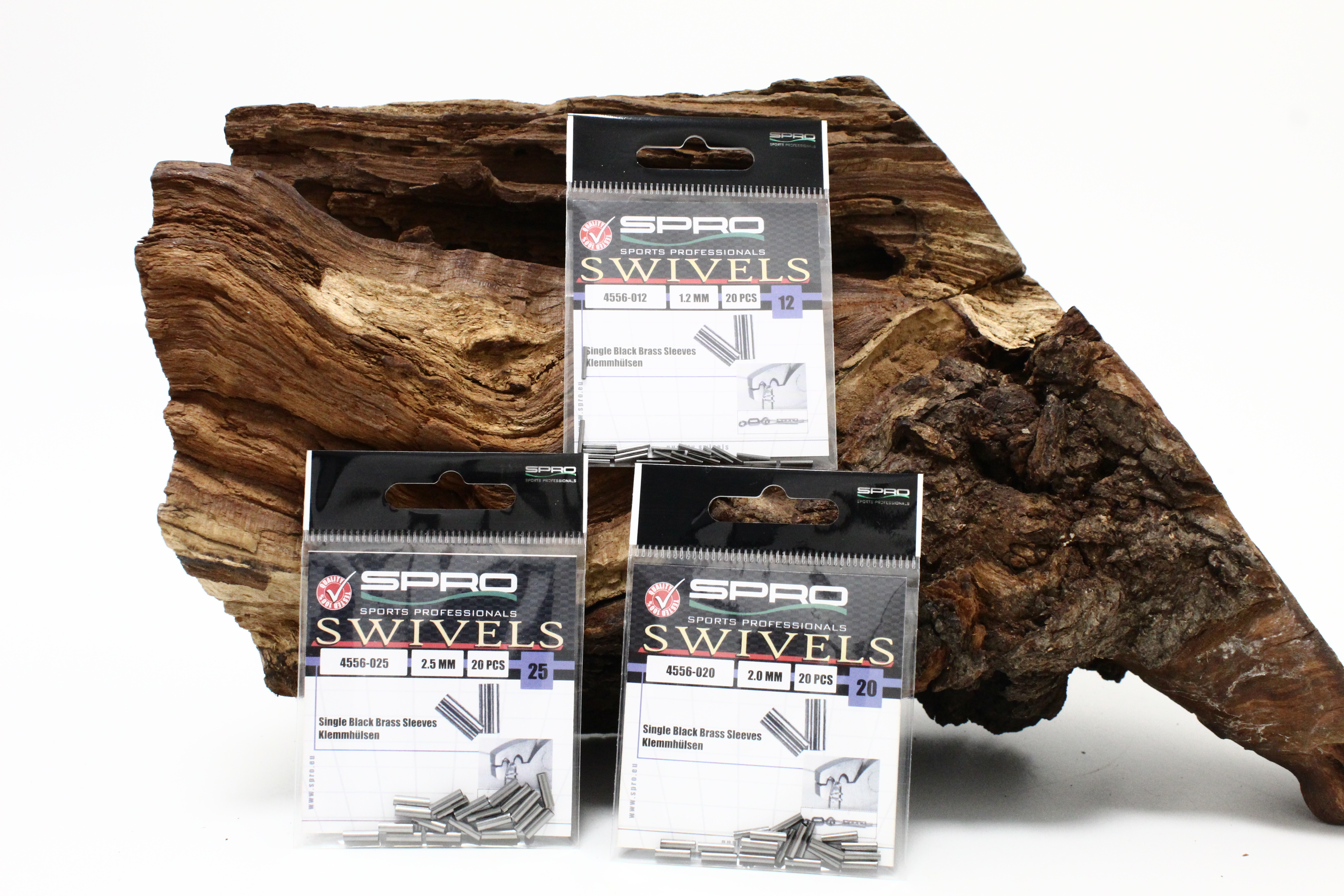 Spro Single Brass Sleeves 1,2mm 1,4mm 1,6mm 1,8mm 2,0mm 2,5mm Klemmhülsen