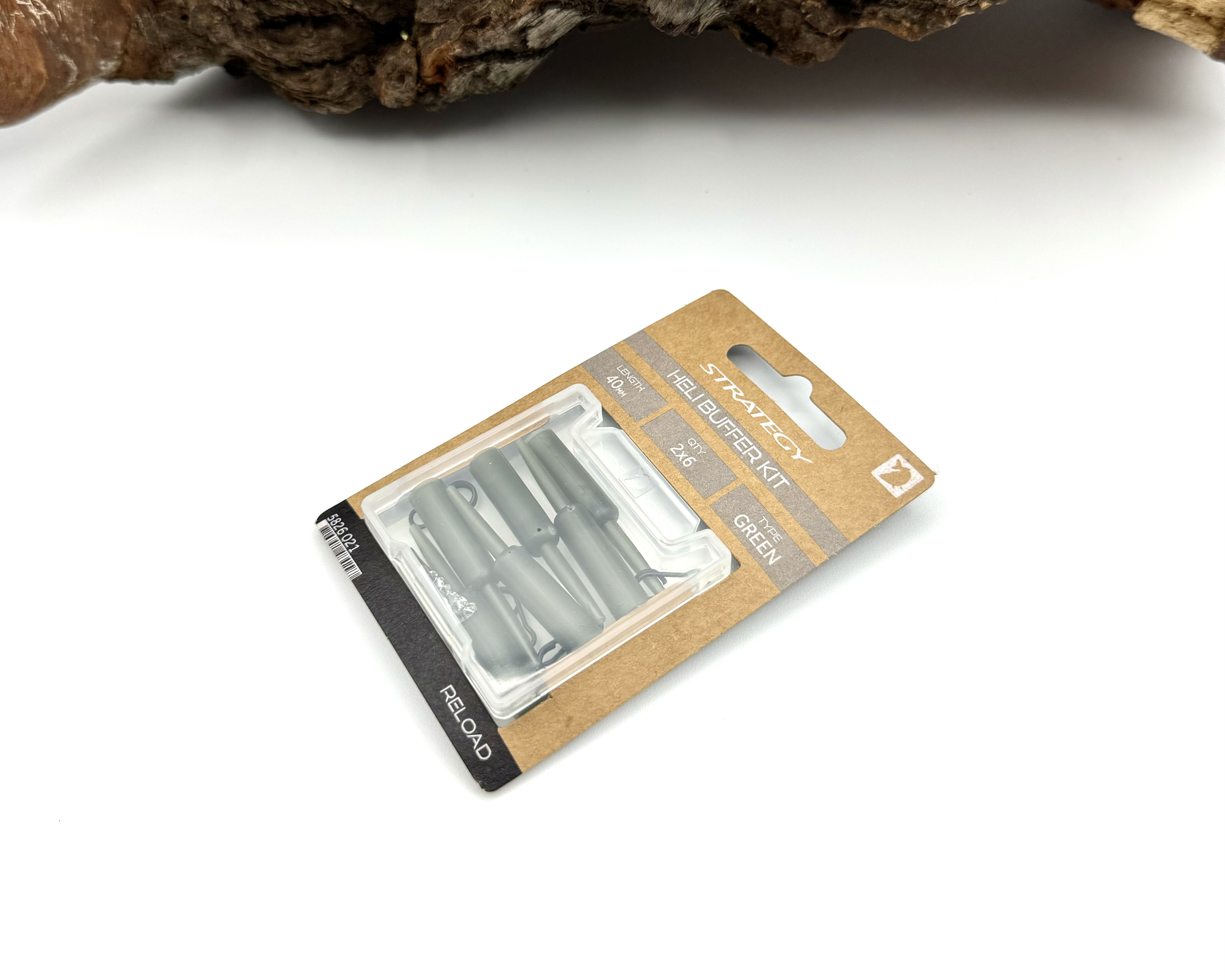 Strategy Reload Heli Buffer Kit 40mm 2x6 Stück Green
