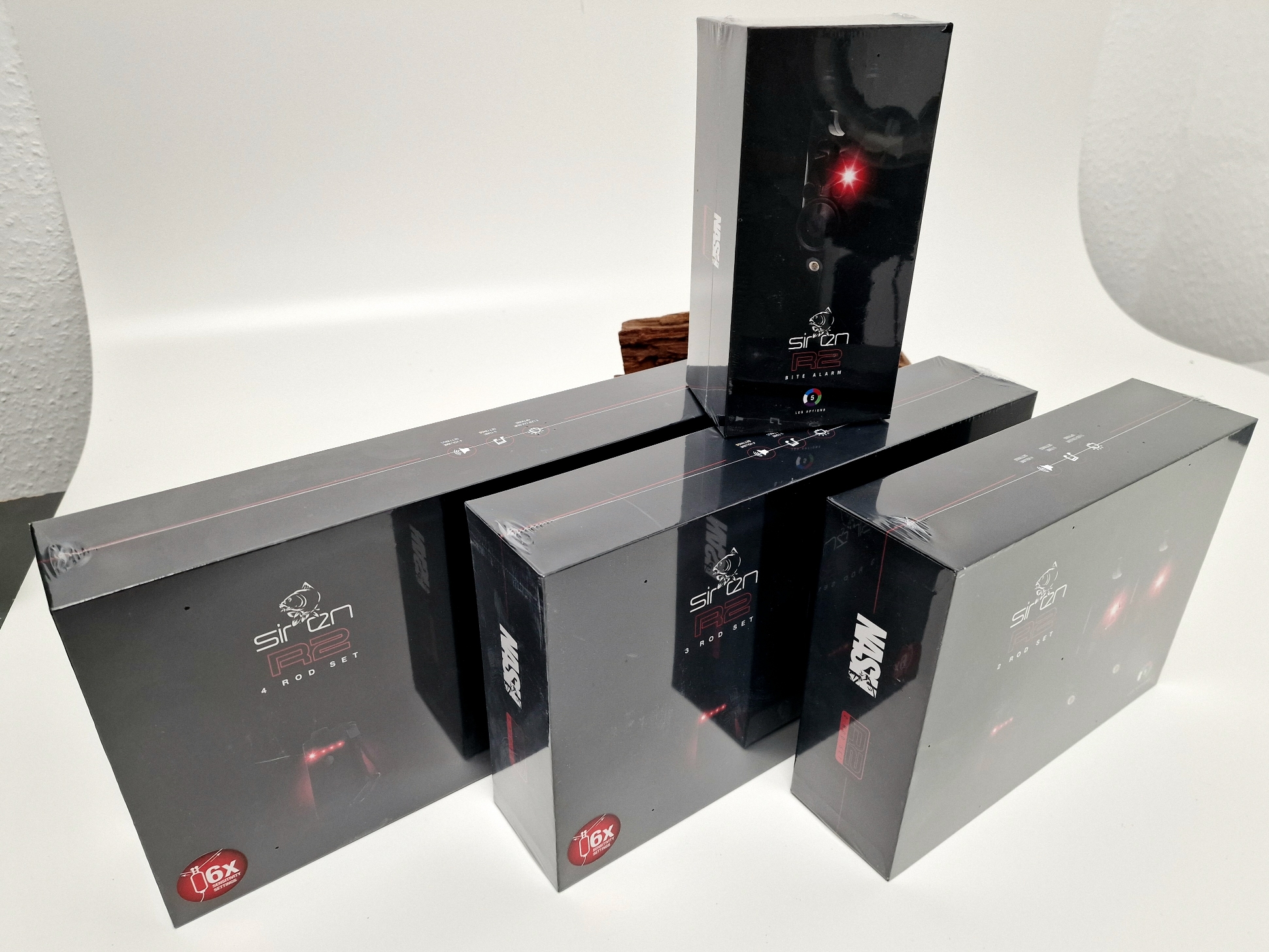 Nash Siren R2 Presentation Set 2 3 4 Rod Bissanzeiger