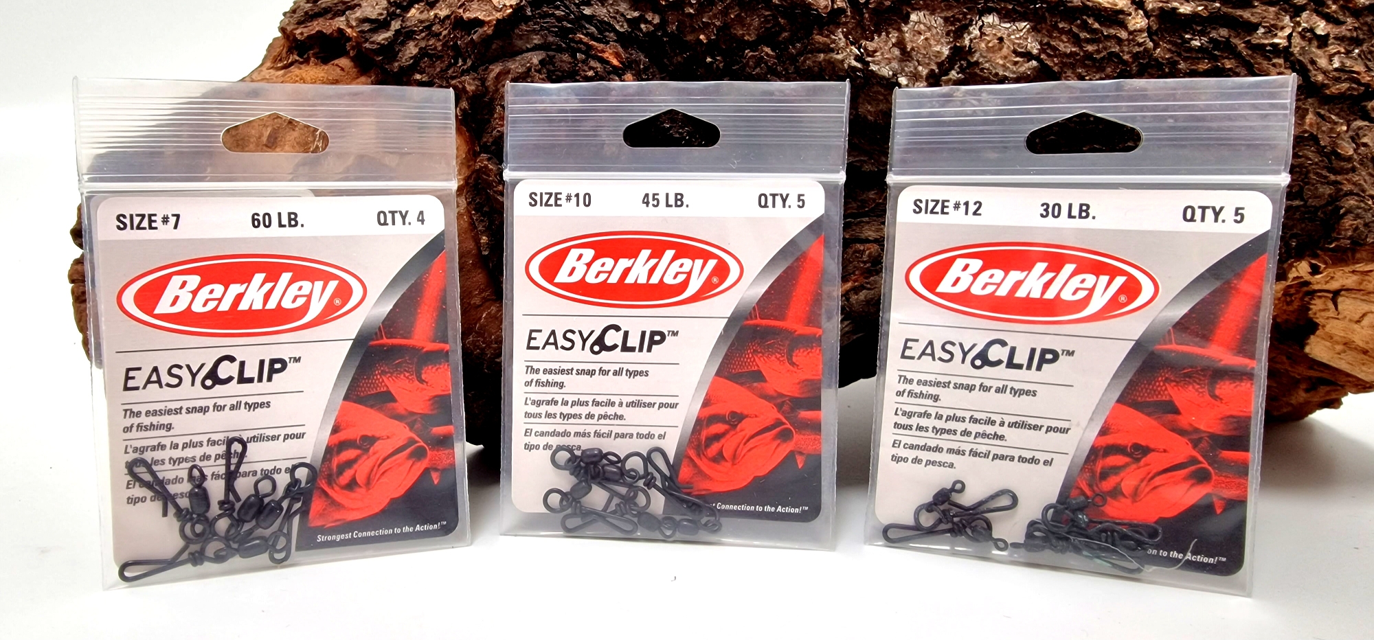 Berkley MCMAHON Easy Clip Black Gr. 7 10 12 ABVERKAUF