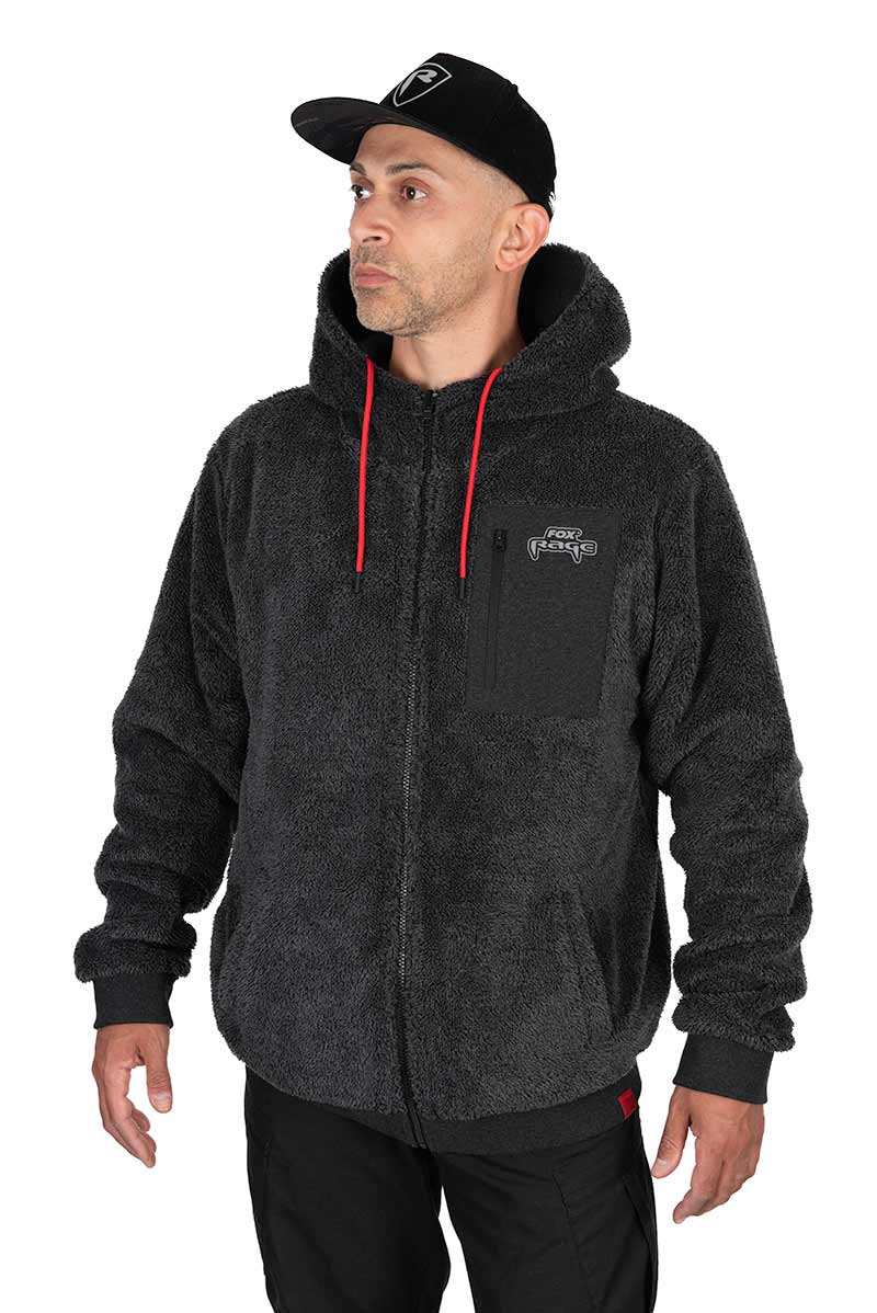Fox Rage Reversible Sherpa Hoody Gr. S M L XL XXL XXXL