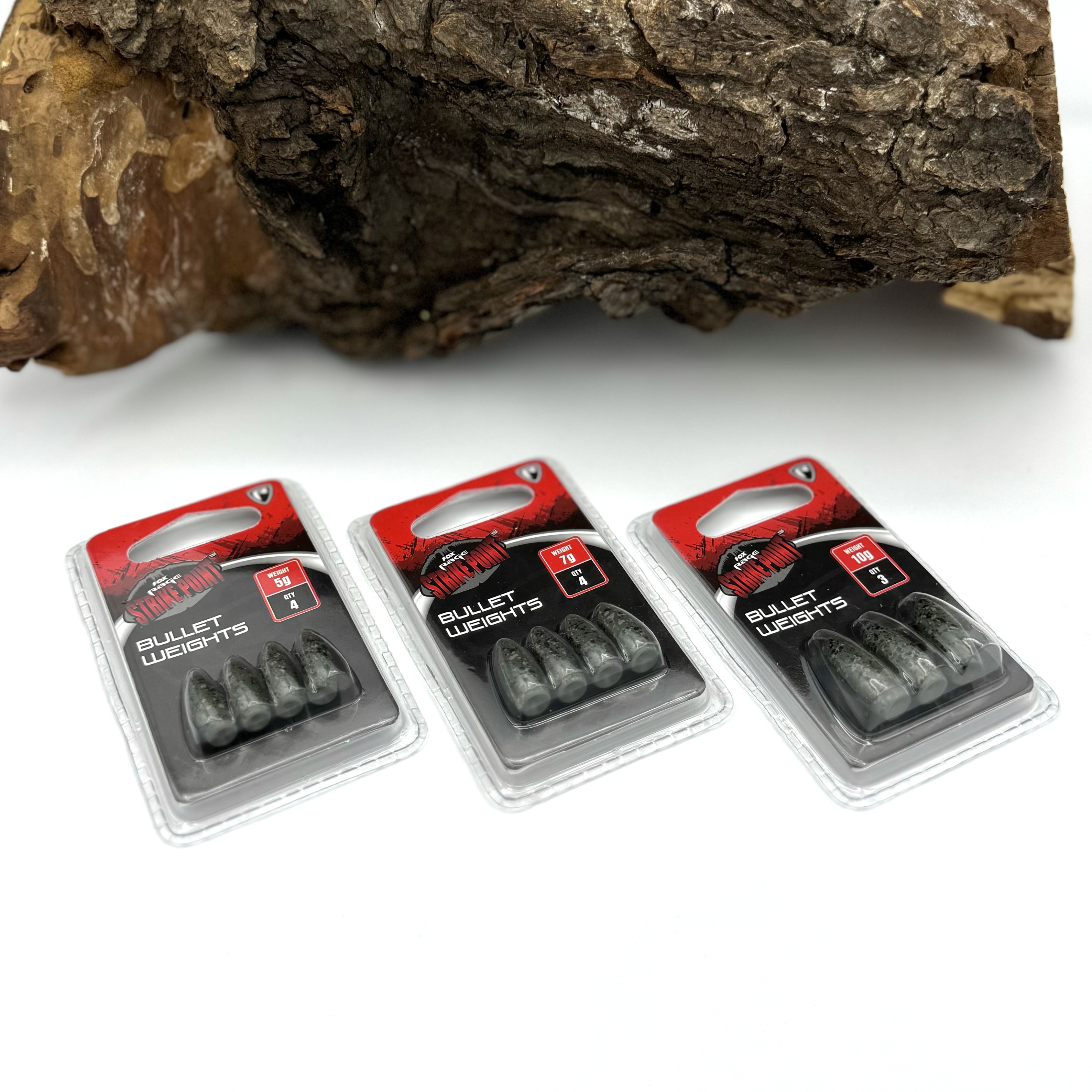 Fox Rage Strike Point Bullet Weights Camo 5g 7g 10g 12g 14g 17g