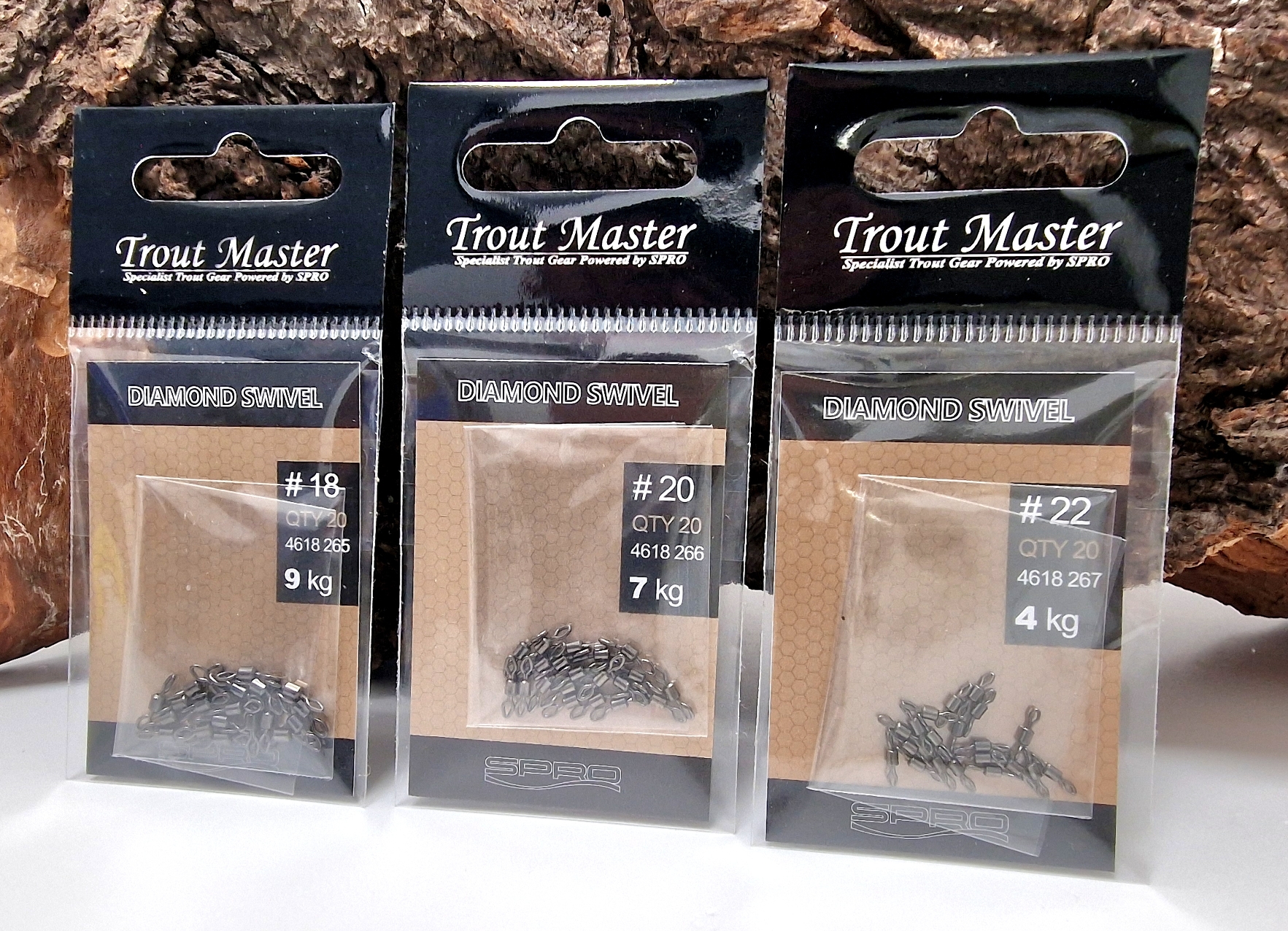 Spro Trout Master Diamond Swivel Größe 22 20 18