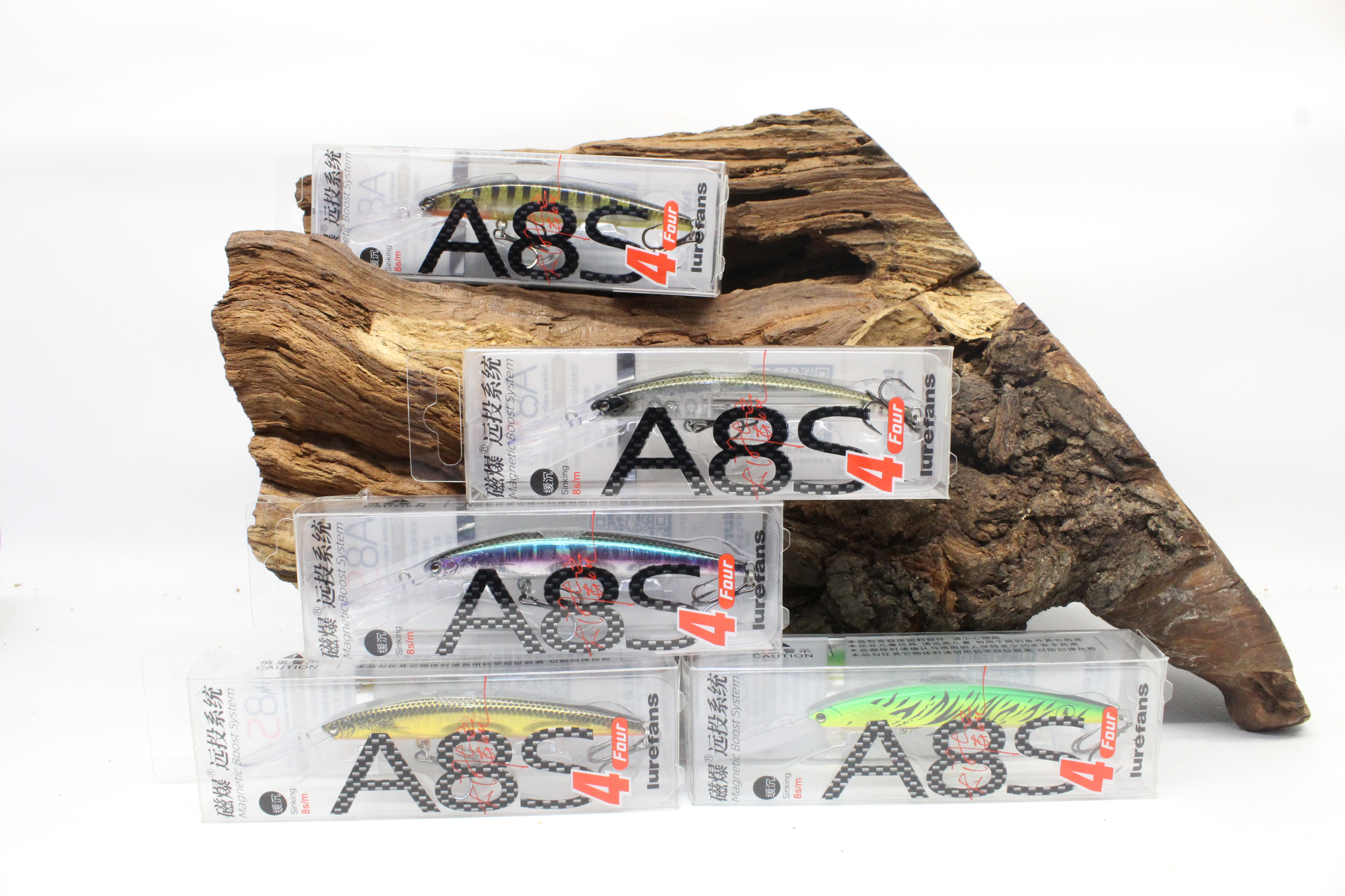 Lurefans A8S Four 8cm 7,5g 7 Farben
