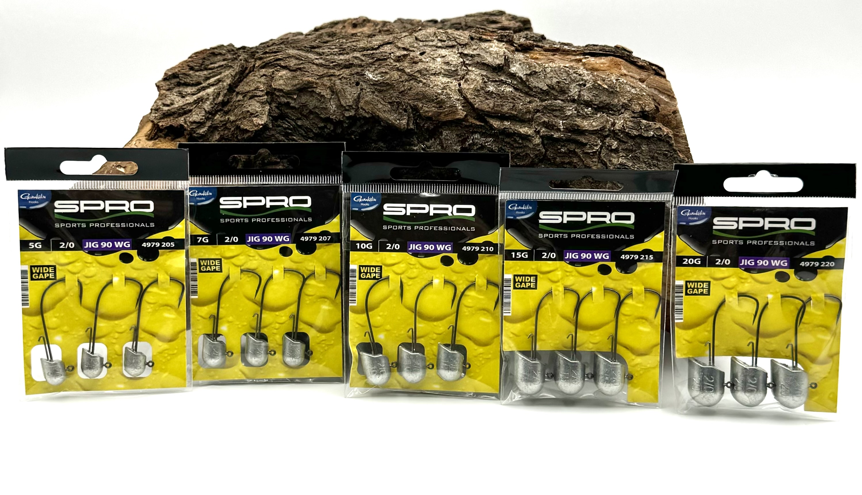 Spro Jig 90 Wide Gape Jighead Bleifrei 2/0 5g 7g 10g 15g 20g