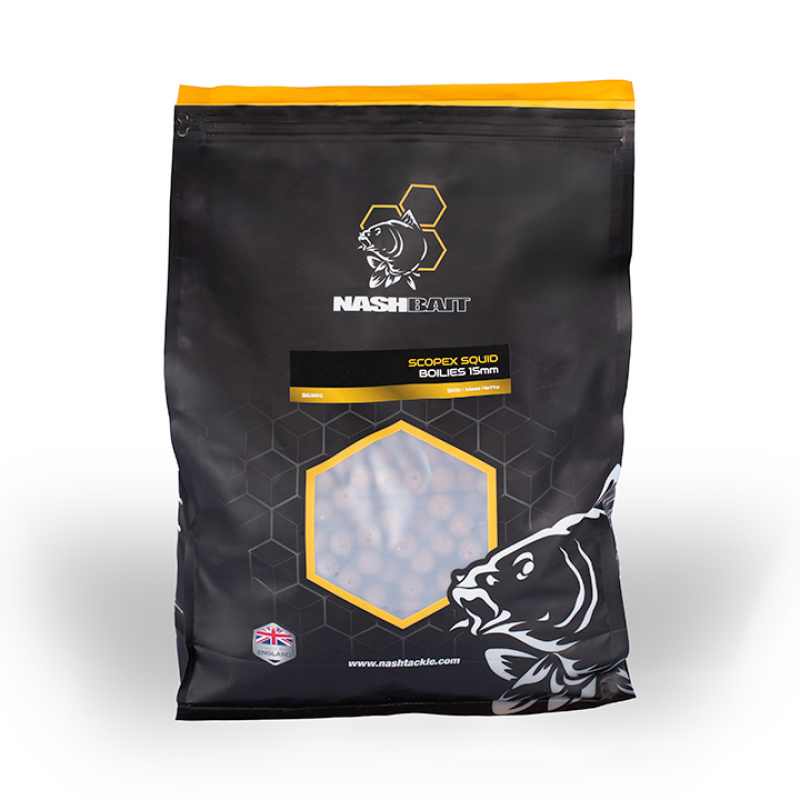 Nash Scopex Squid Boilies 1kg 12mm 15mm 20mm 24mm