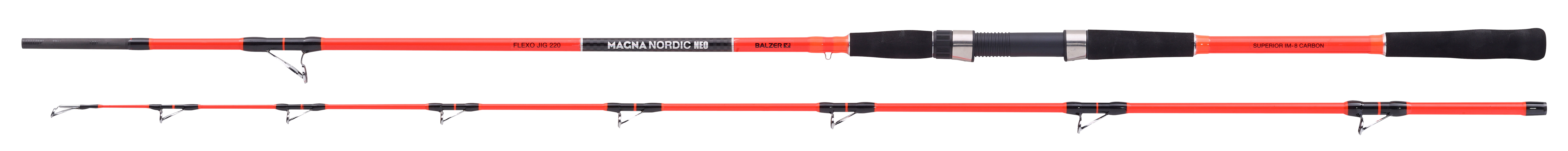 Balzer Magna Nordic NEO Flexo Jig 220 2,10m 2,40m 55-220g ABVERKAUF