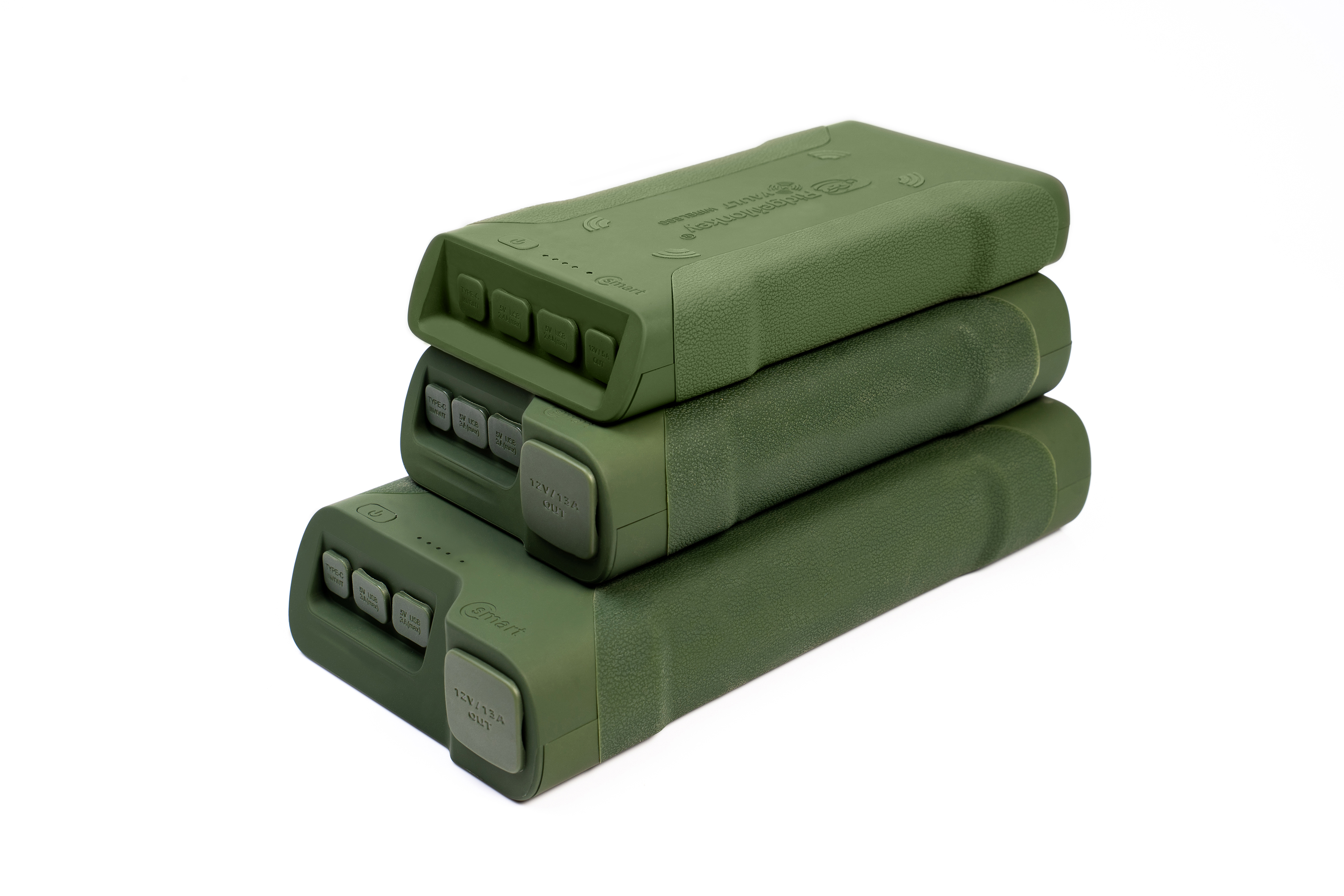 RidgeMonkey Vault C-Smart Wireless Green Powerbank 3 Größen