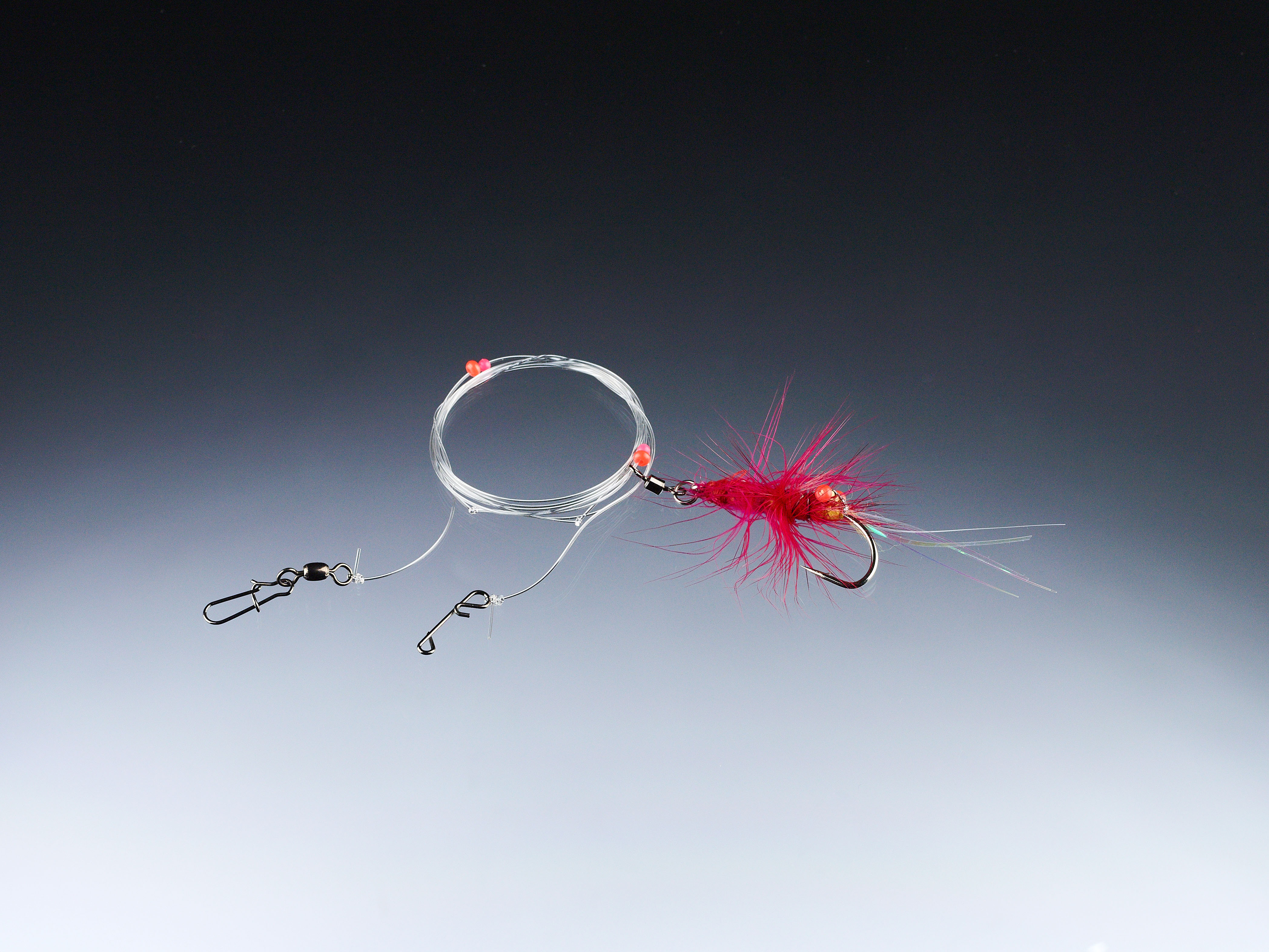 Balzer Edition Sea Sliding System mit Dorschfliege Orange Pink