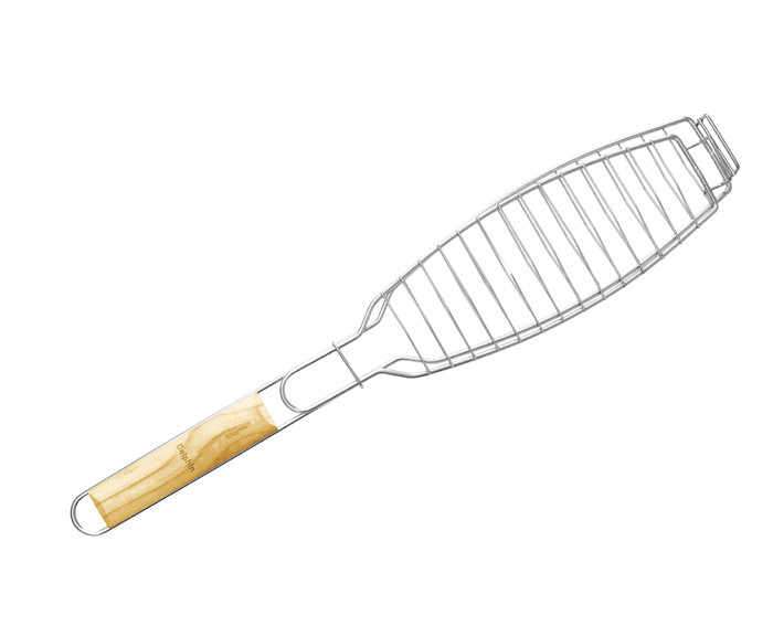 Delphin Grilla Grillrosthalter 60x11x3cm