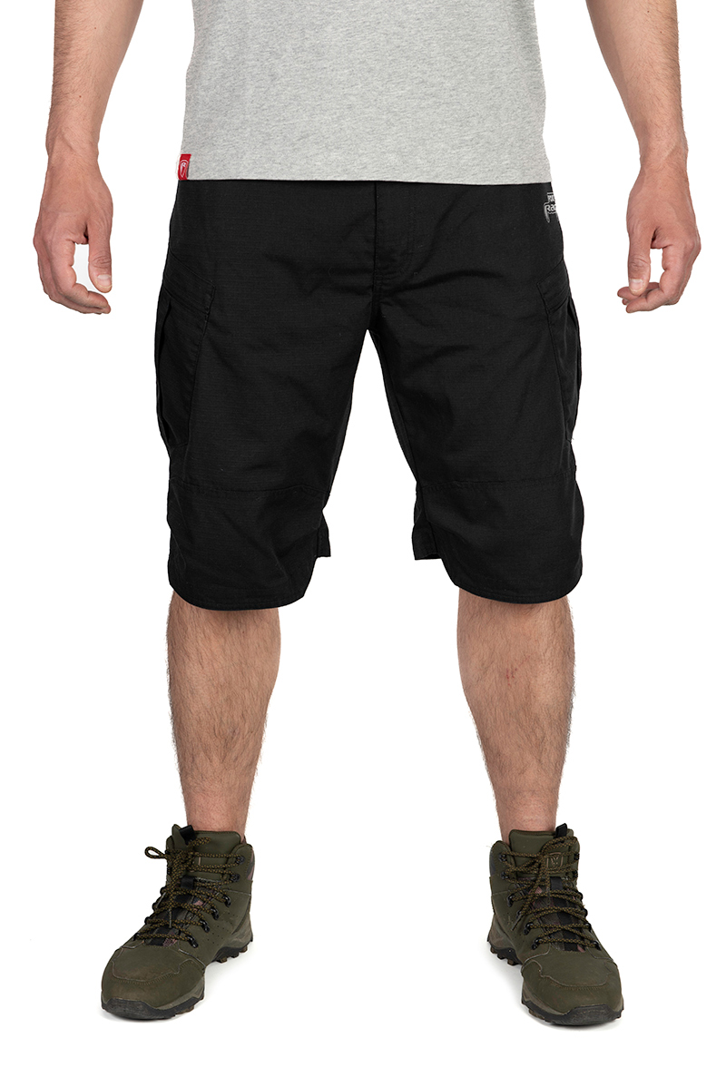 Fox Rage Voyager Combat Shorts S M L XL 2XL 3XL Black Schwarz