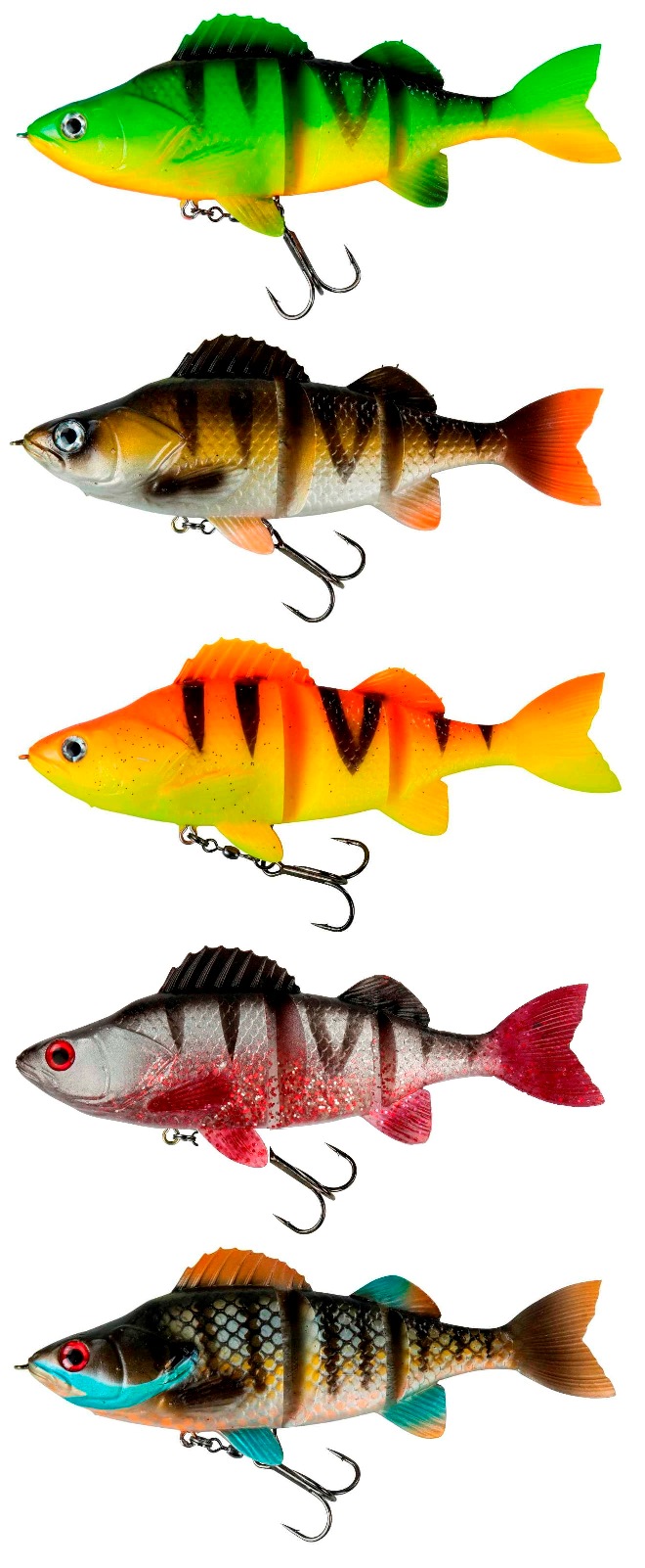 DAM Effzett Natural Perch 14cm / 18cm / 22cm Alle Farben Abverkauf