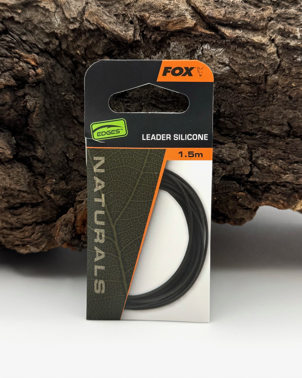 Fox Carp Edges Naturals Leader Silicone 1,5 m