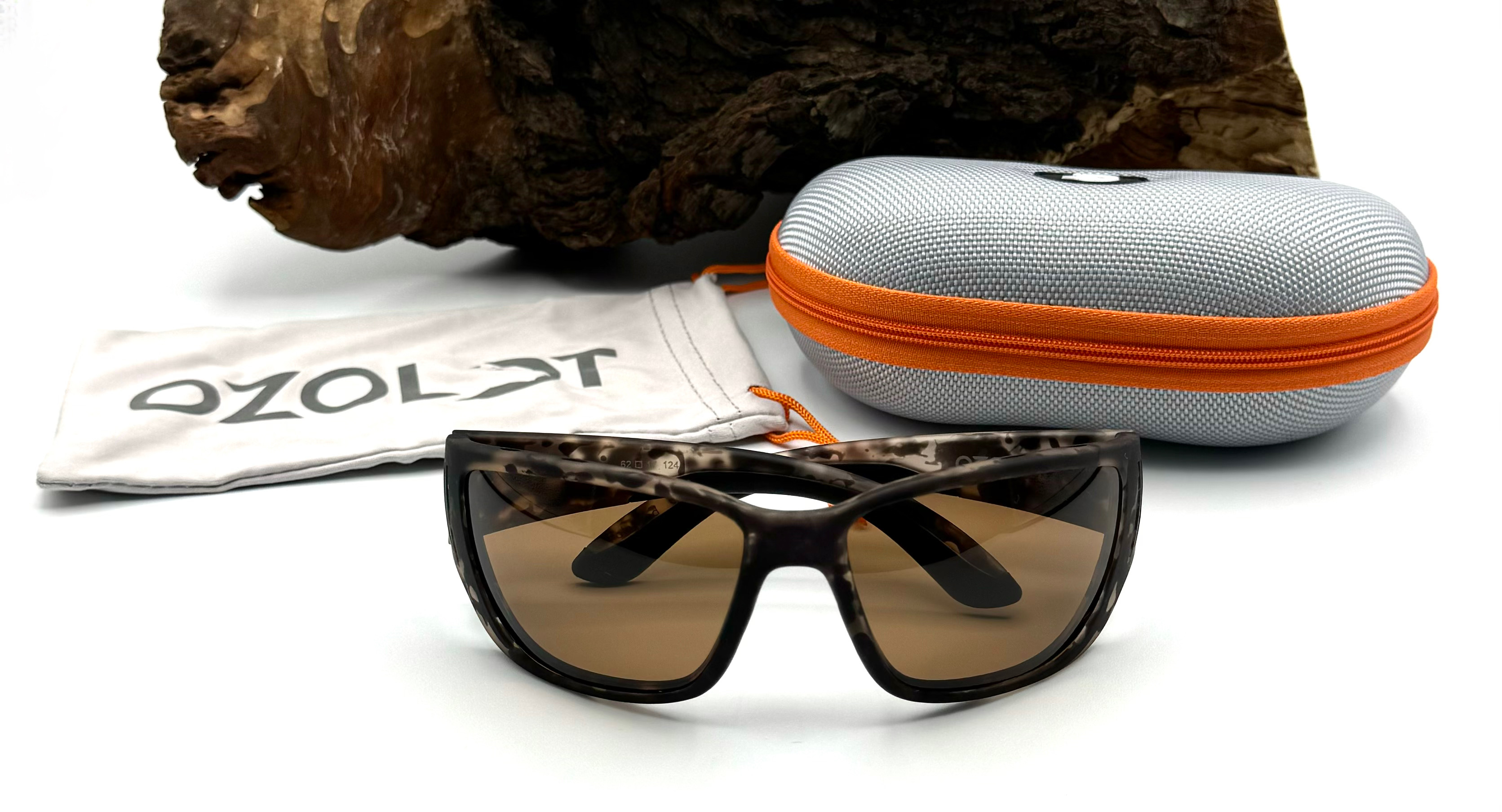 Bullseye Ozolot Jaws Black Ink Copper Lens Polarisationsbrille