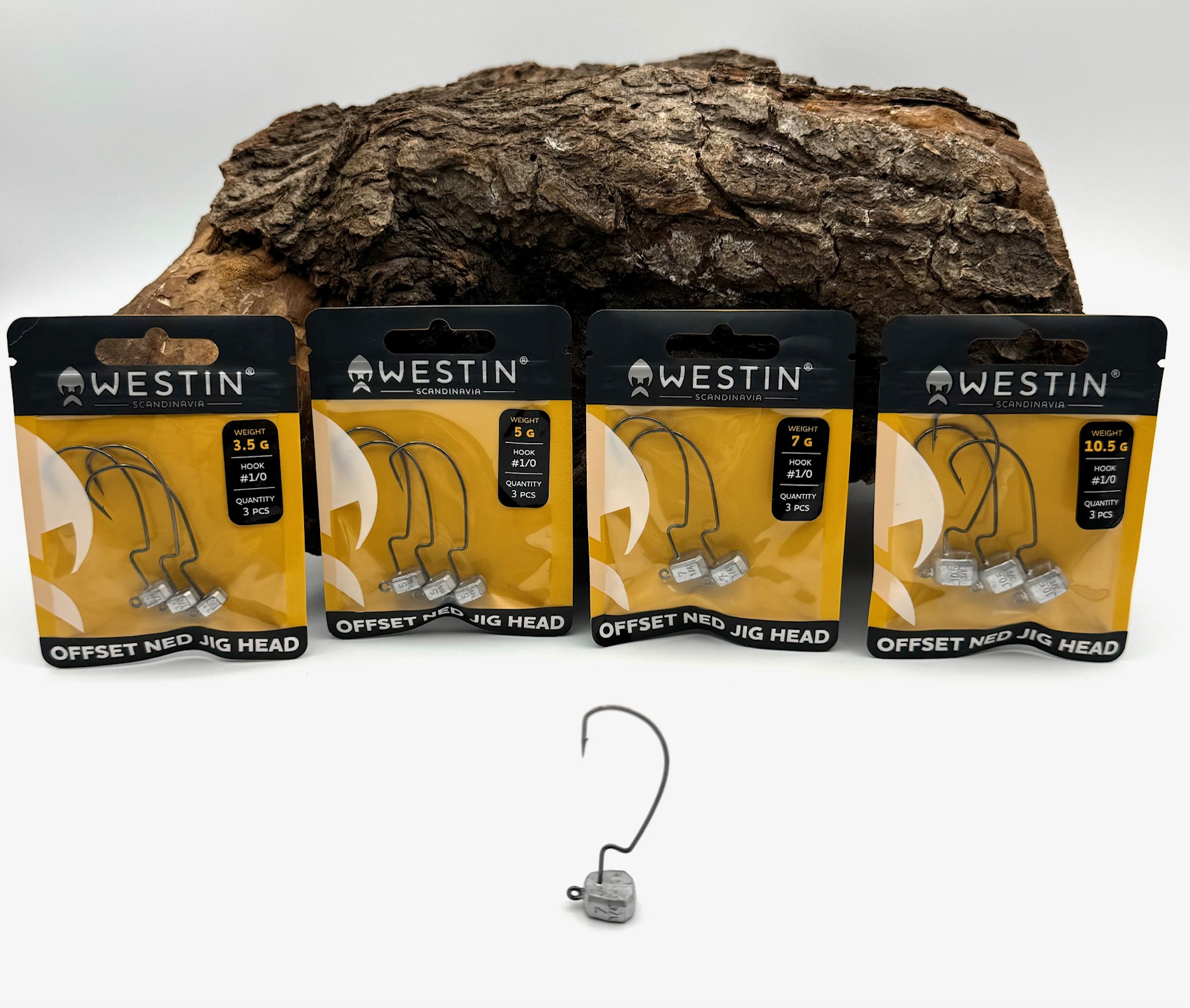 Westin Offset Ned Jig Head Lead Jigköpfe #1/0 3,5g 5g 7g 10,5g