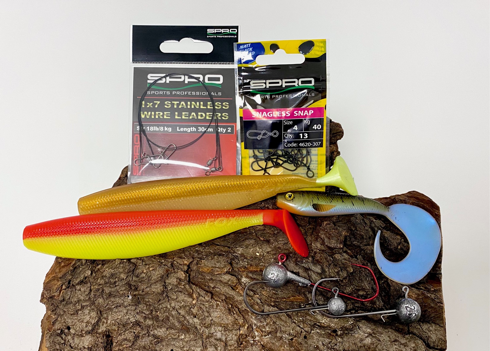 Raubfisch Hecht Box klein 1 Fox Rage Gummifische Jigköpfe Spro Stahlvorfach Snaps