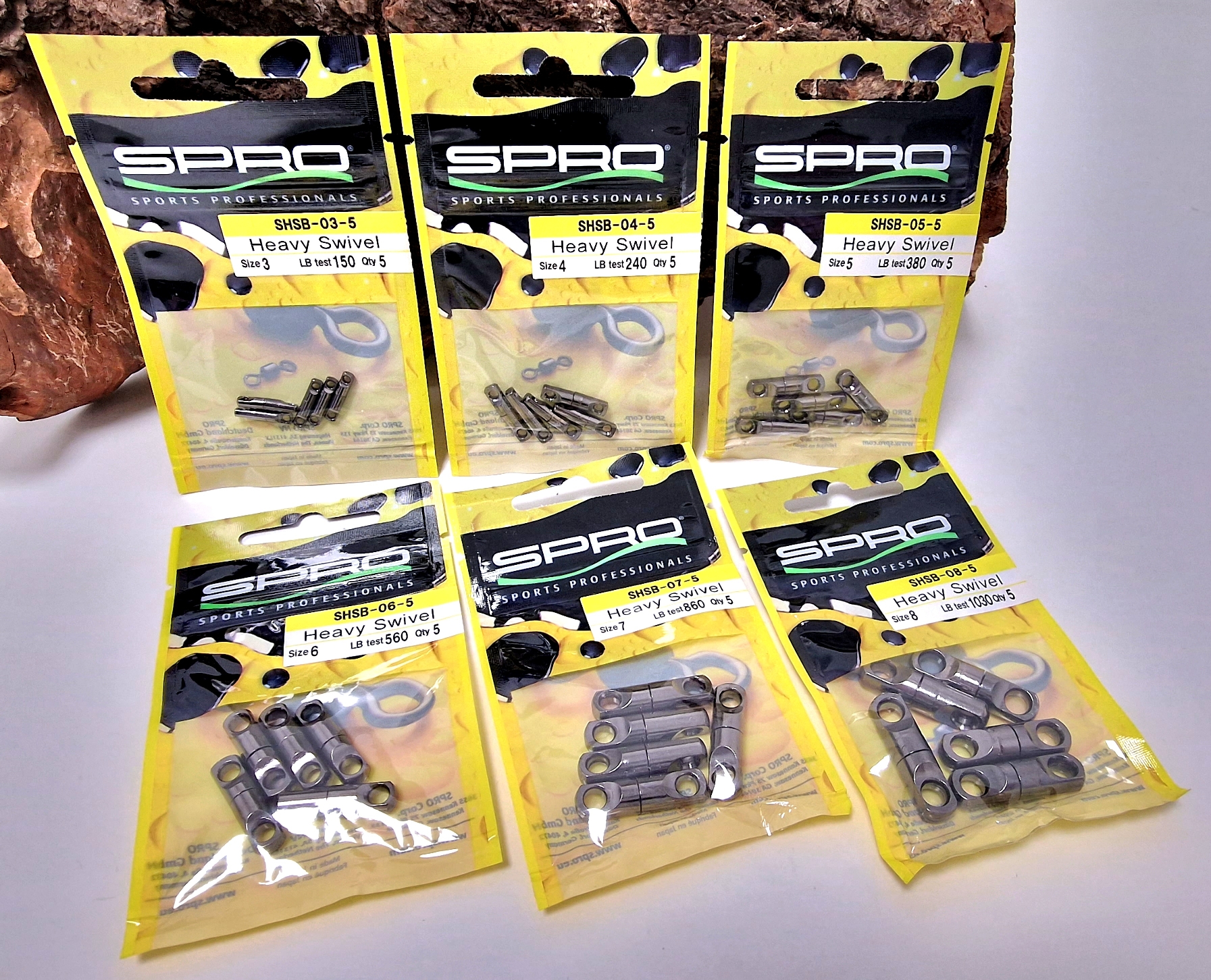 Spro Ultra Heavy Swivels SHSB Gr. 3 4 5 6 7 8 Schwerlastwirbel