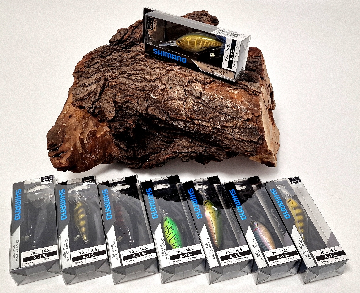 Shimano Lure Yasei Cover Crank F SR 70mm 16,5g 0m-1.5m 8 Farben