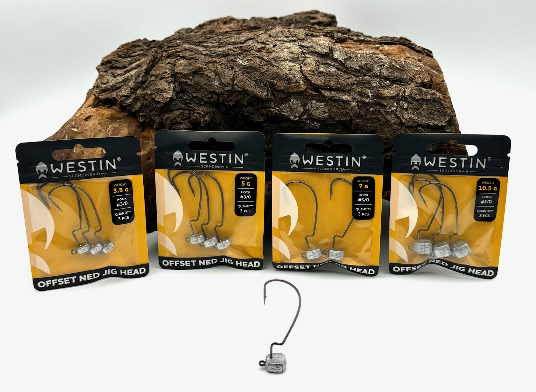 Westin Offset Ned Jig Head Lead Jigköpfe #3/0 3,5g 5g 7g 10,5g