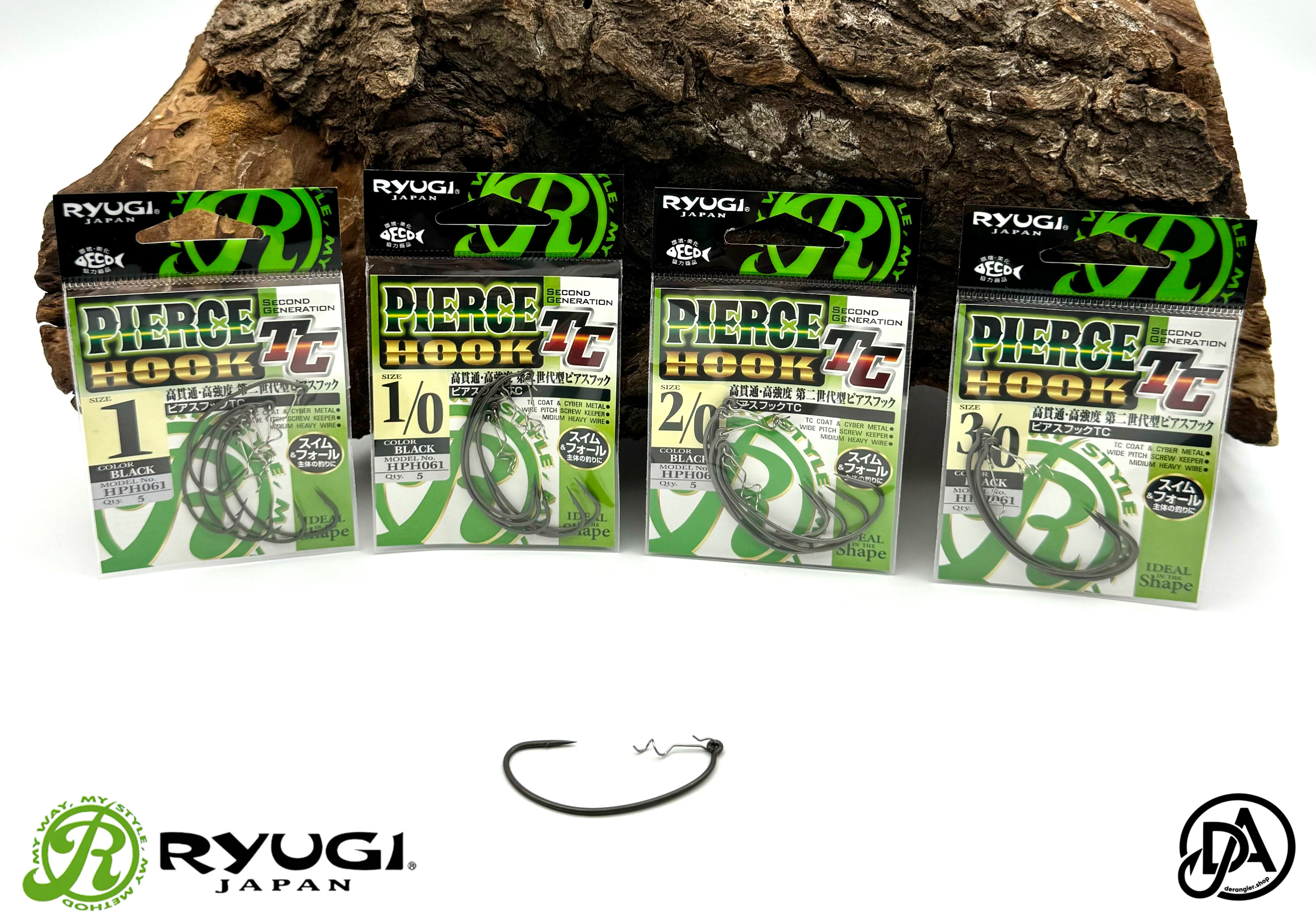 Ryugi Pierce Hook TC Offset Finesse Gr. 1 1/0 2/0 3/0