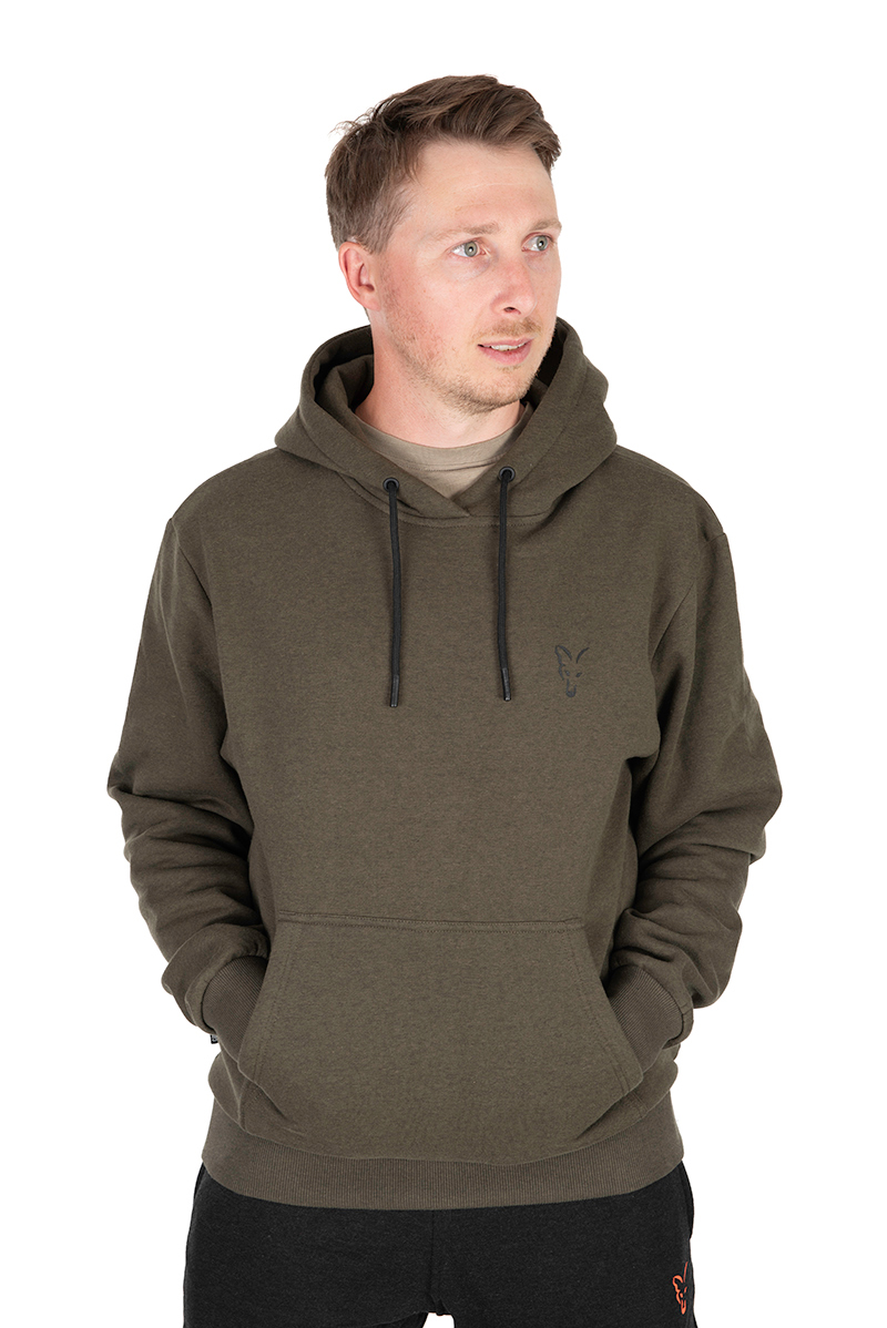 Fox Collection Hoody Green Black S M L XL XXL XXXL Grün Schwarz