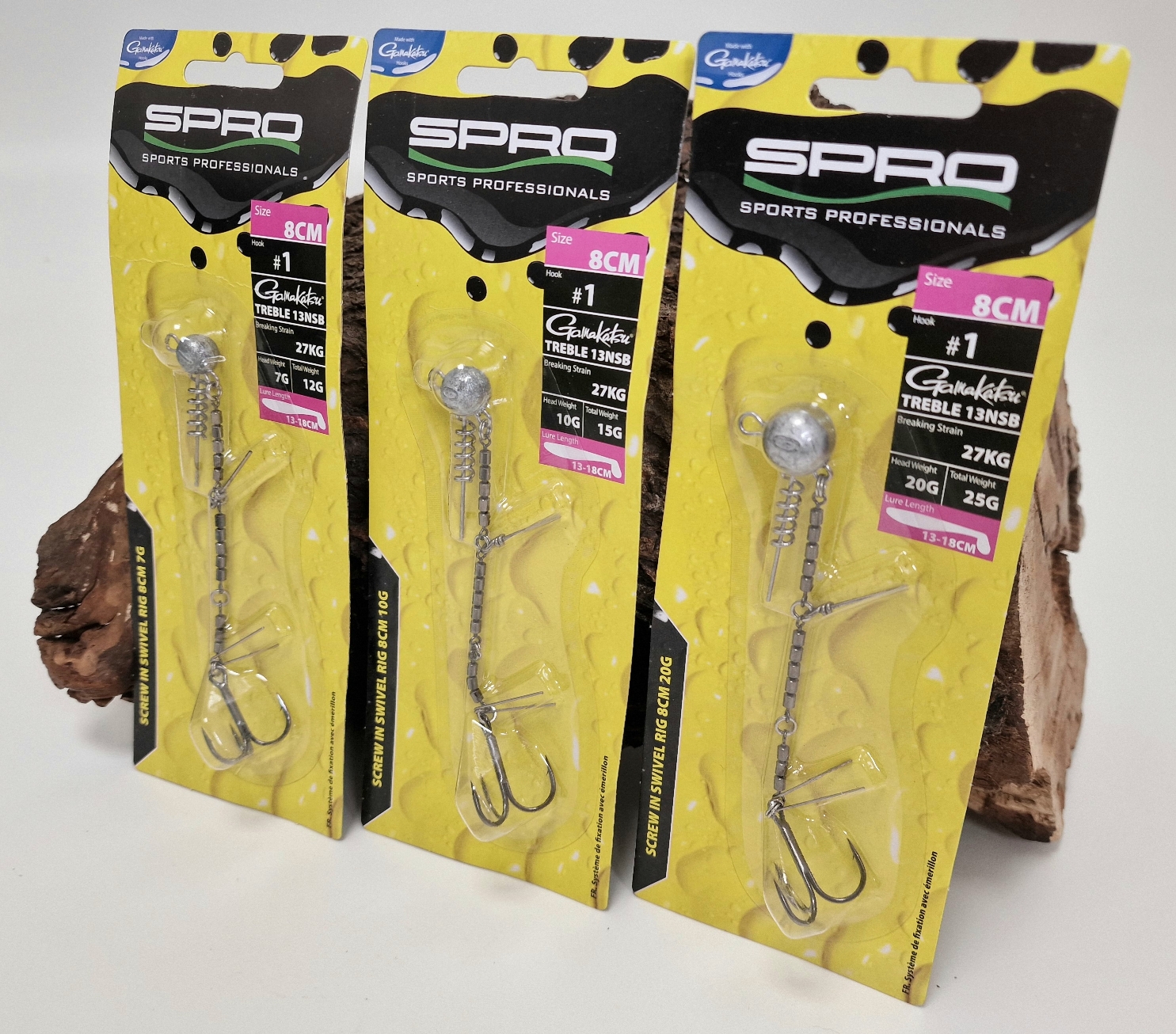 Spro Screw In 360° Rig 8cm 7g 10g 15g 20g 27kg Tragkraft