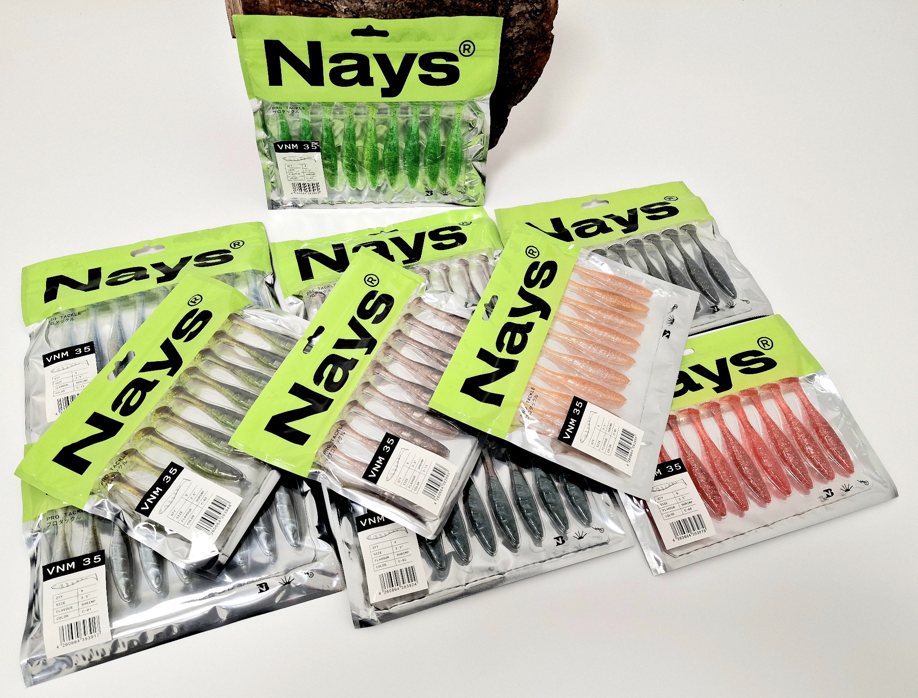 Nays VNM 35 3,5 Inch 8,9cm 4,5g 10 Farben