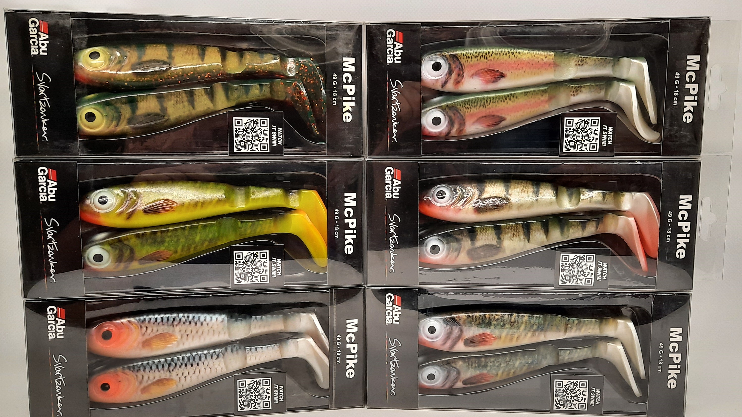 Abu Garcia Svartzonker McPike 6 Farben 49g 18cm und 70g 21cm 2 Stück ABVERKAUF