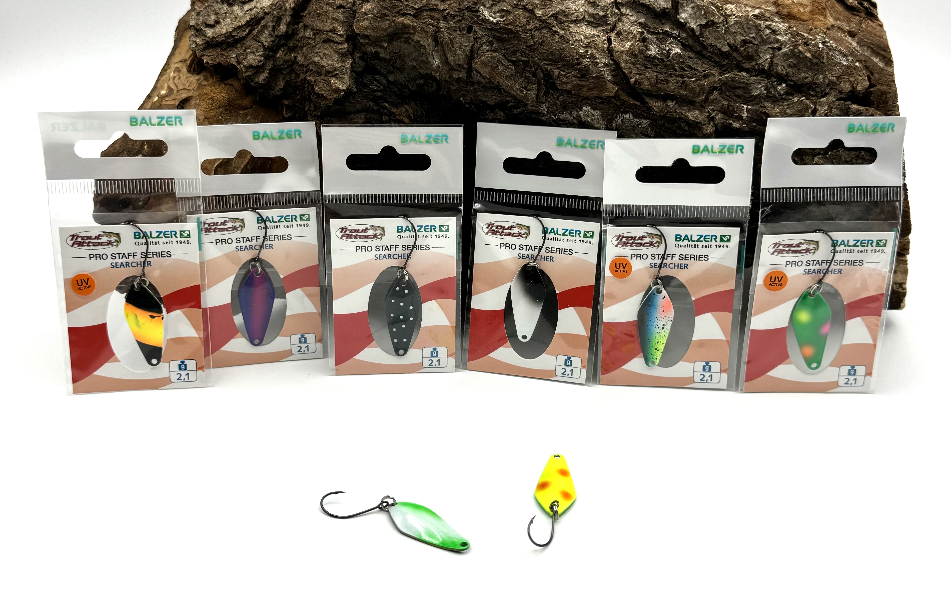 Balzer Trout Attack Pro Staff Series Spoon Searcher 2,1g 9 Farben